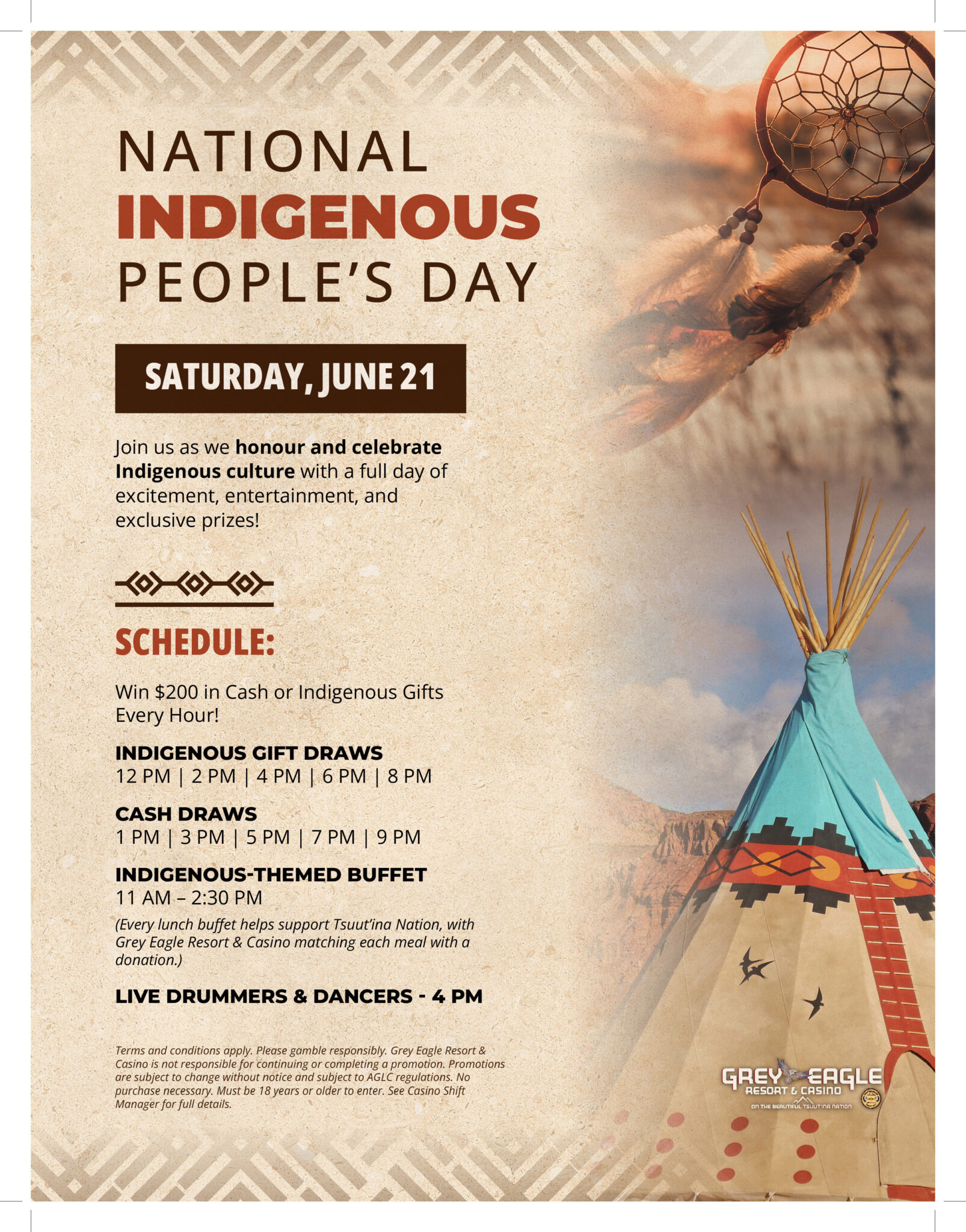 Celebrate National Indigenous People’s Day at Grey Eagle Resort ...